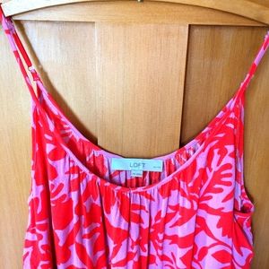 Tiered LOFT sundress M petite
